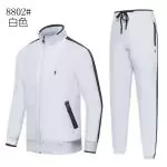 survetement polo ralph lauren homme coupe slim blanc